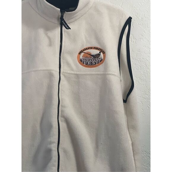 Pheasants Forever Men's fleece vest jacket XL - Picture 2 of 3